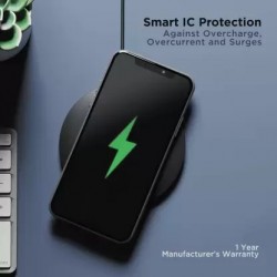 boAt floAtpad 350 Qi Certified r with 6mm Transmission Range