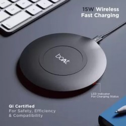 boAt floAtpad 350 Qi Certified r with 6mm Transmission Range