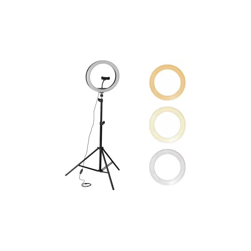 10 inch Big LED Selfie Ring Light with Tripod Stand 7 Feet | 3 light mode